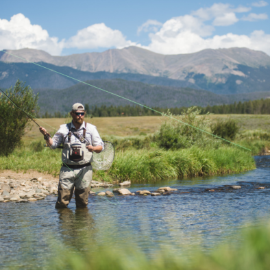 Fly fishing the Colorado river headwaters & going the extra mile.